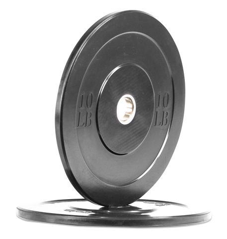 Black Bumper Plate (PAIR)